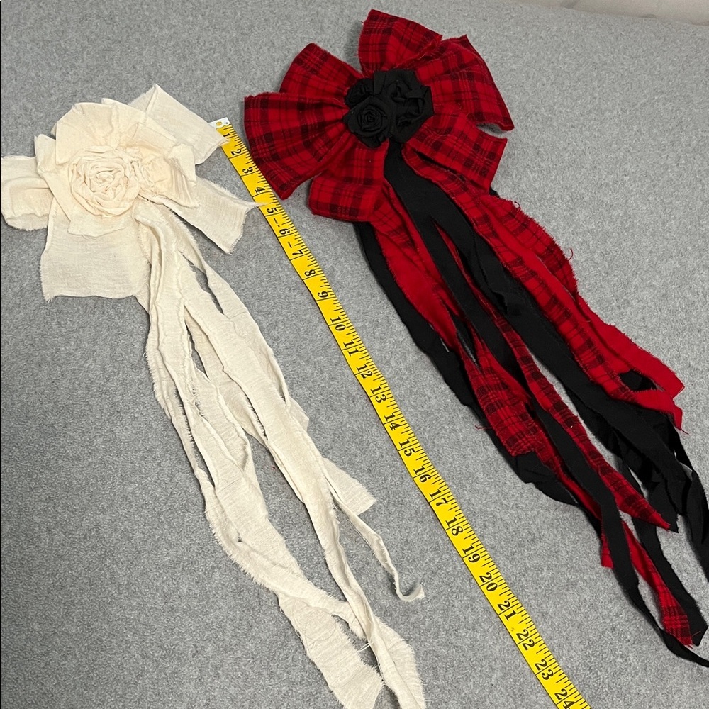 Hairbows Jabot Cottagecore Kawaii Festival Fringe Bow Festival Statement Shabby